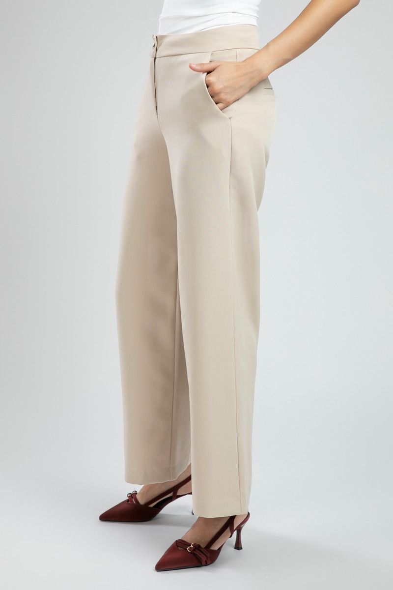 Classic Wide Leg Office Pants