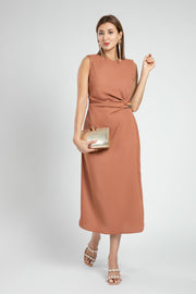 Feminine Sleeveless Longline Dress