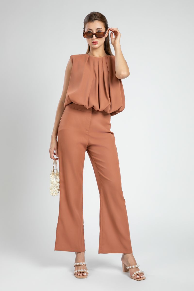 Feminine Classic Wide Leg Pants