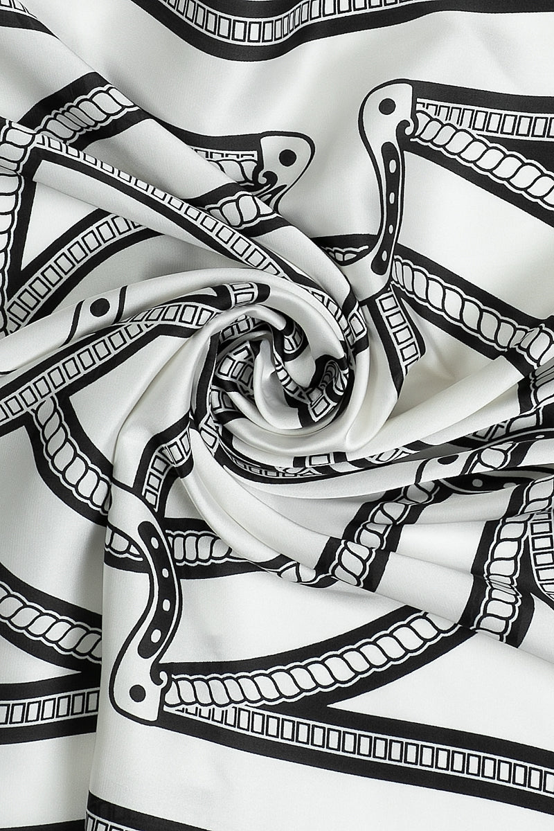 Square Silk Feel Foulard