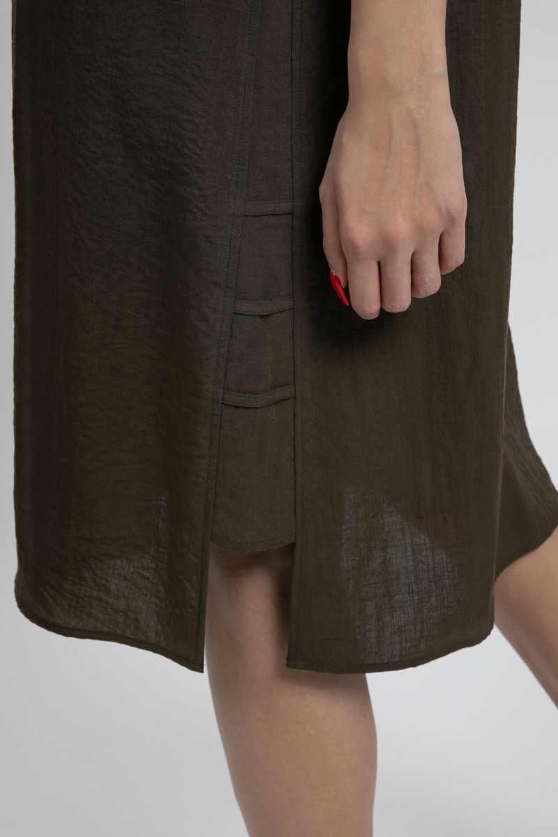 Knee Length Relaxed Fit Dress