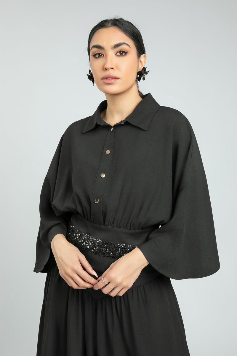 Women's Elegant Cape Sleeve Shirt top