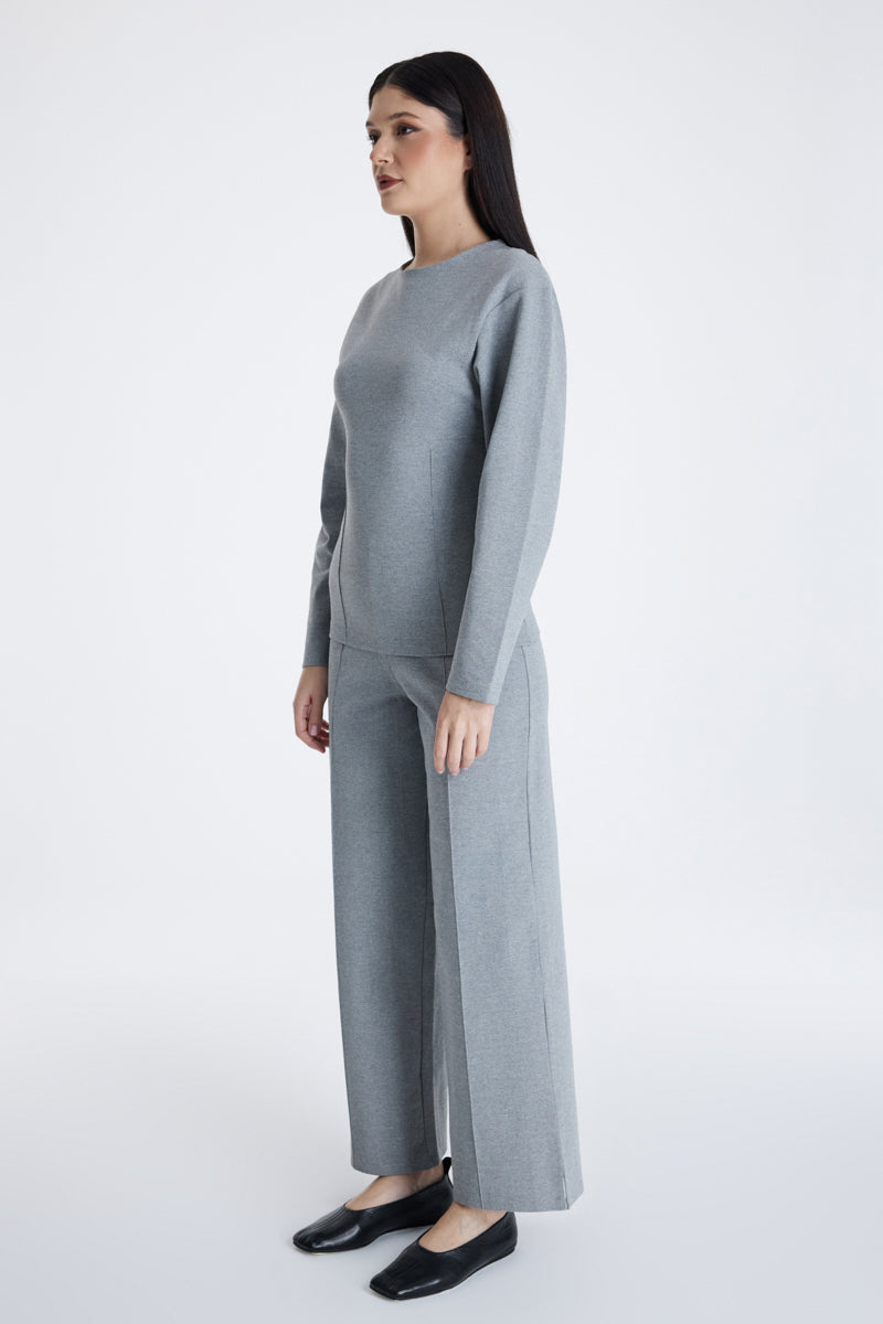 Fitted Long Sleeve Blouse