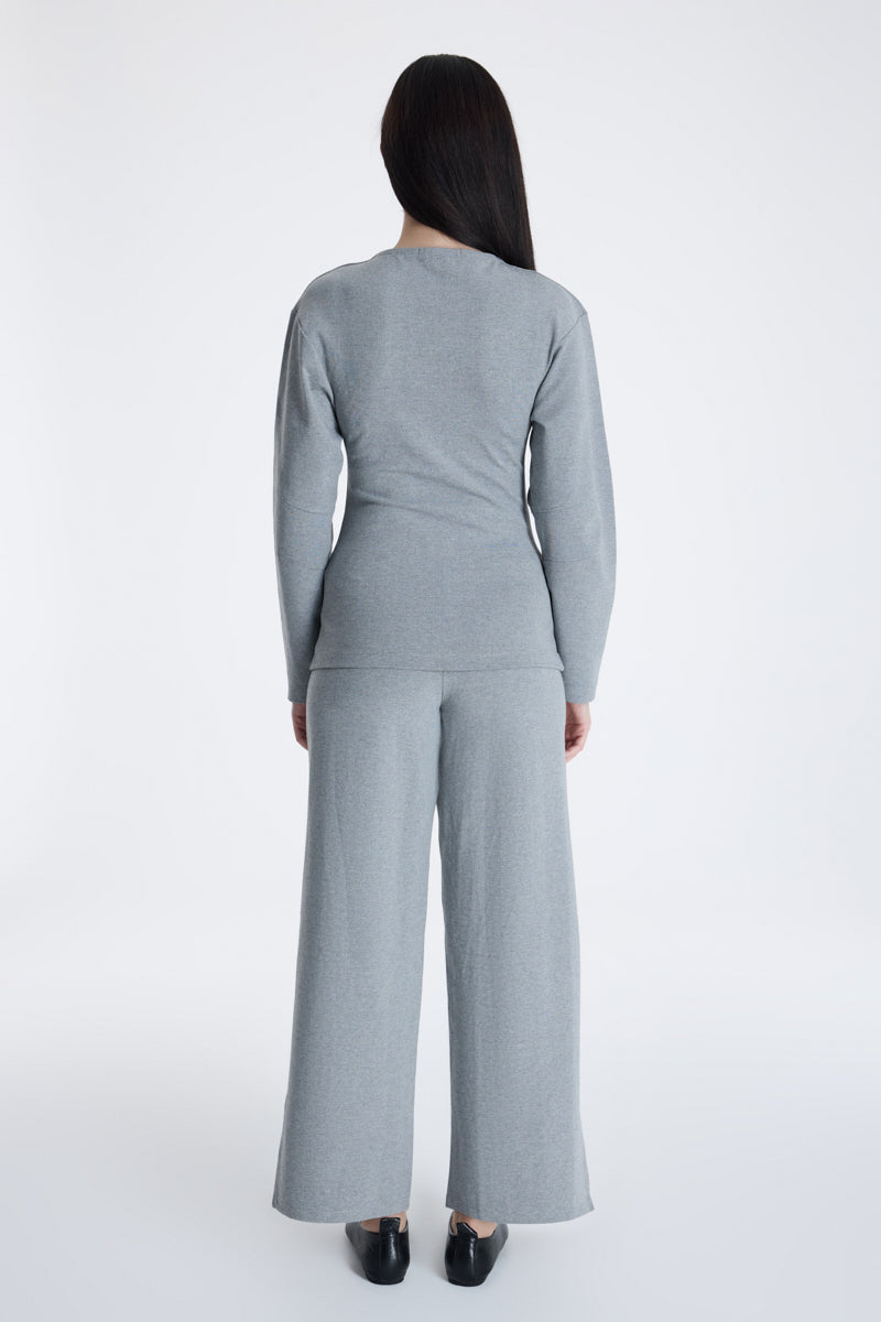 Fitted Long Sleeve Blouse