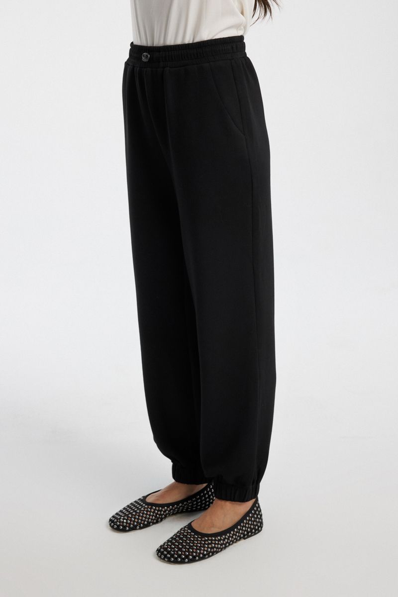 Elastic Waist Sweatpants