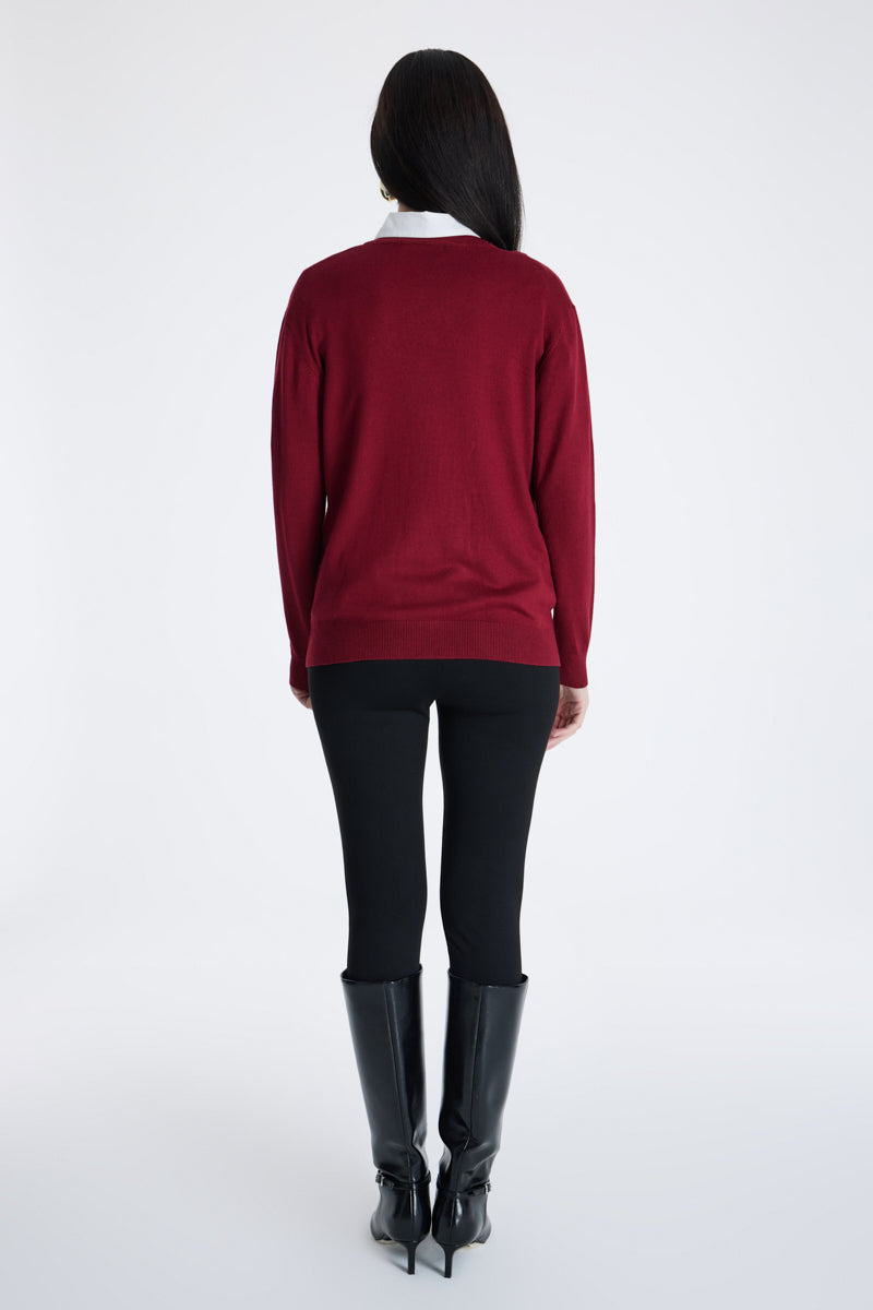 Button Front Knitted Cardigan