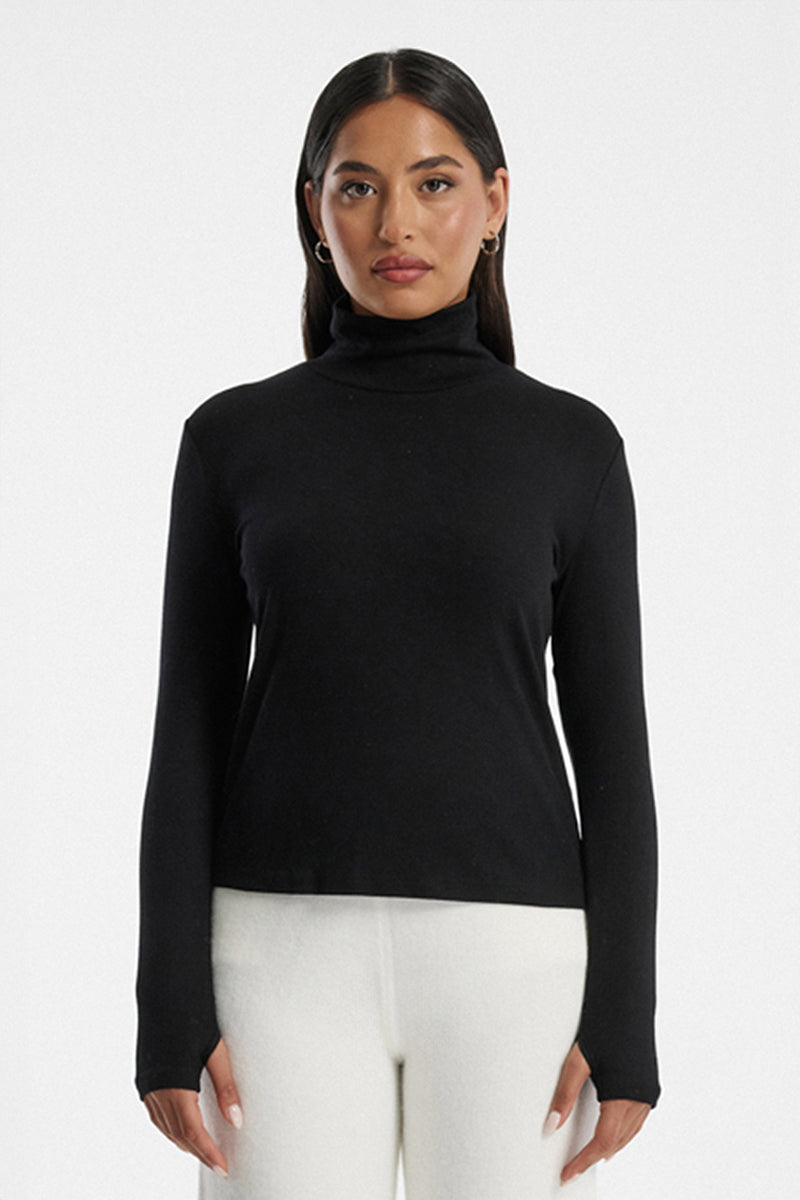 Long Sleeve Turtleneck Knitwear