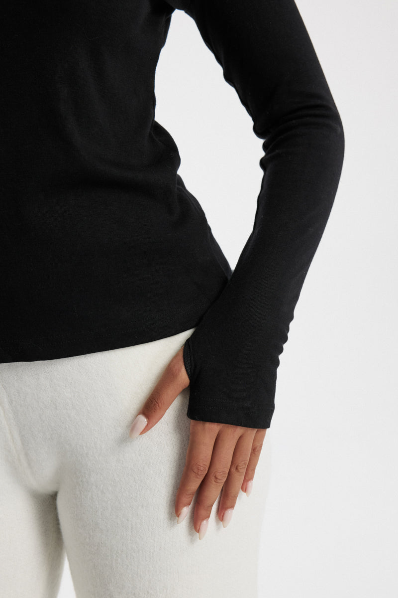 Long Sleeve Turtleneck Knitwear