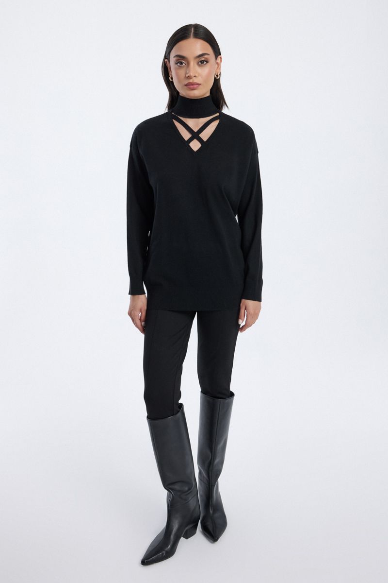 High Waist Slim Fit Pants