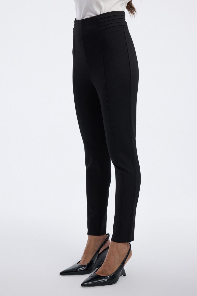 High Waist Slim Fit Pants