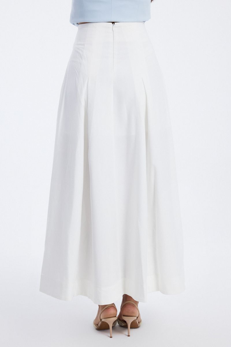 Maxi Skirt with Side Buttons