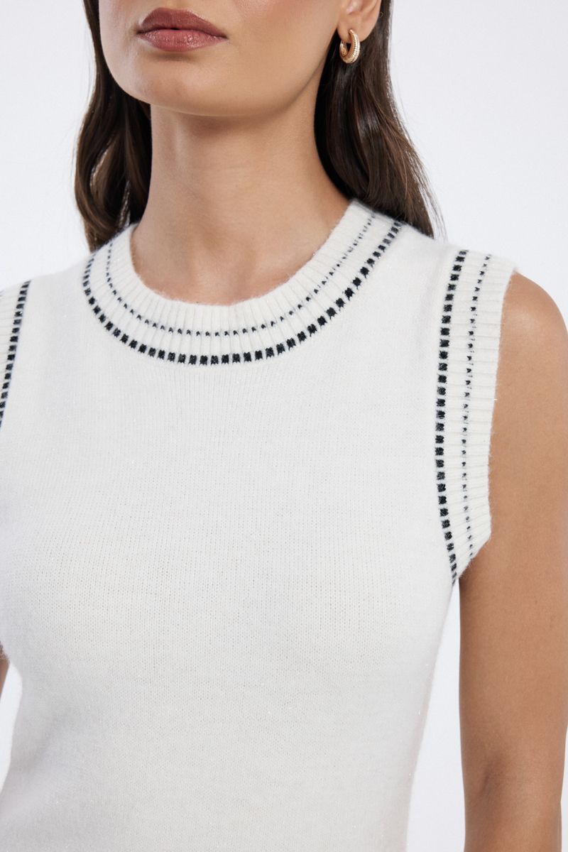 knitted midi dress with cardigan