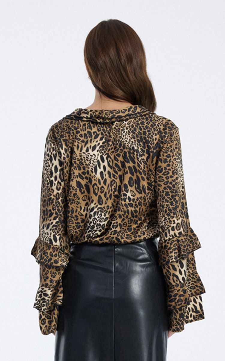 Blouse with Ruffle Detail