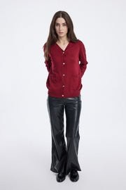 Women Faux Leather Flared Pants