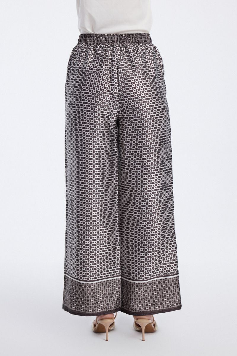 Wide Leg Printed Pants