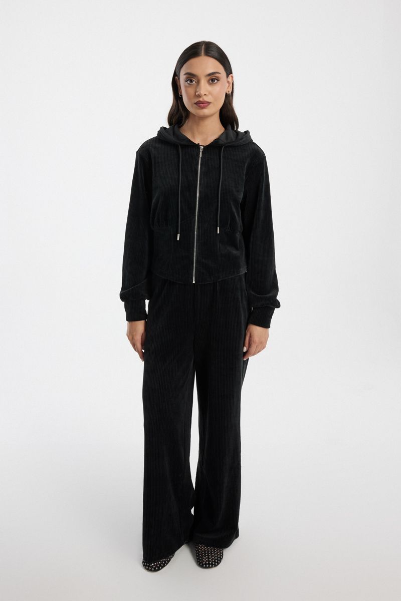 Women Corduroy Wide Leg Pants