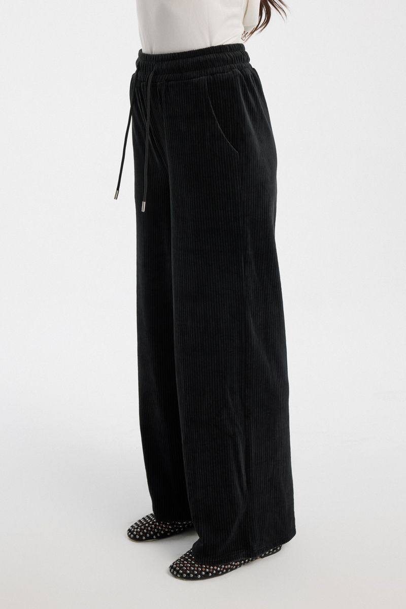 Women Corduroy Wide Leg Pants