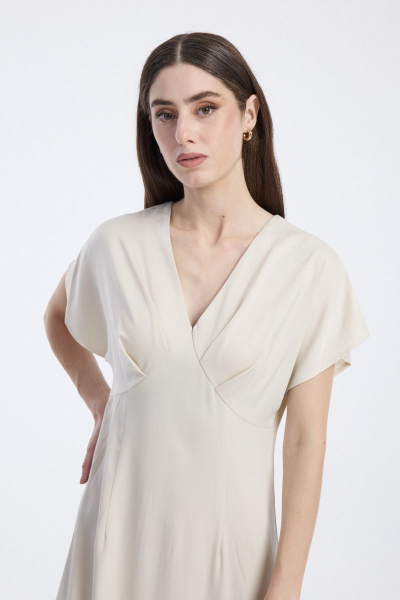 Longline Short Sleeve Dress