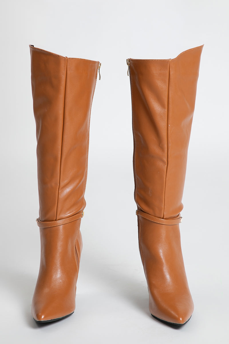 Leather & Lace-1  Boots