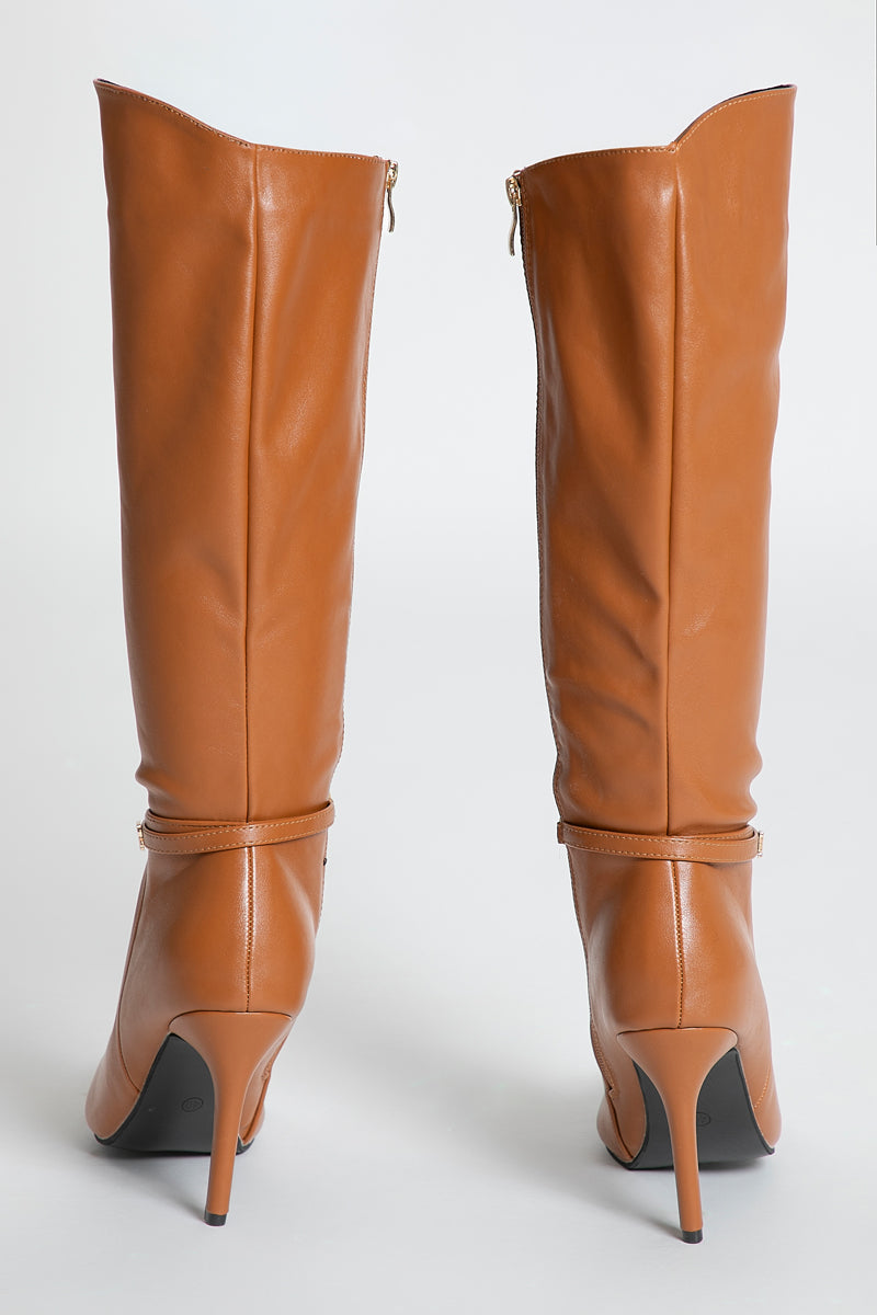 Leather & Lace-1  Boots