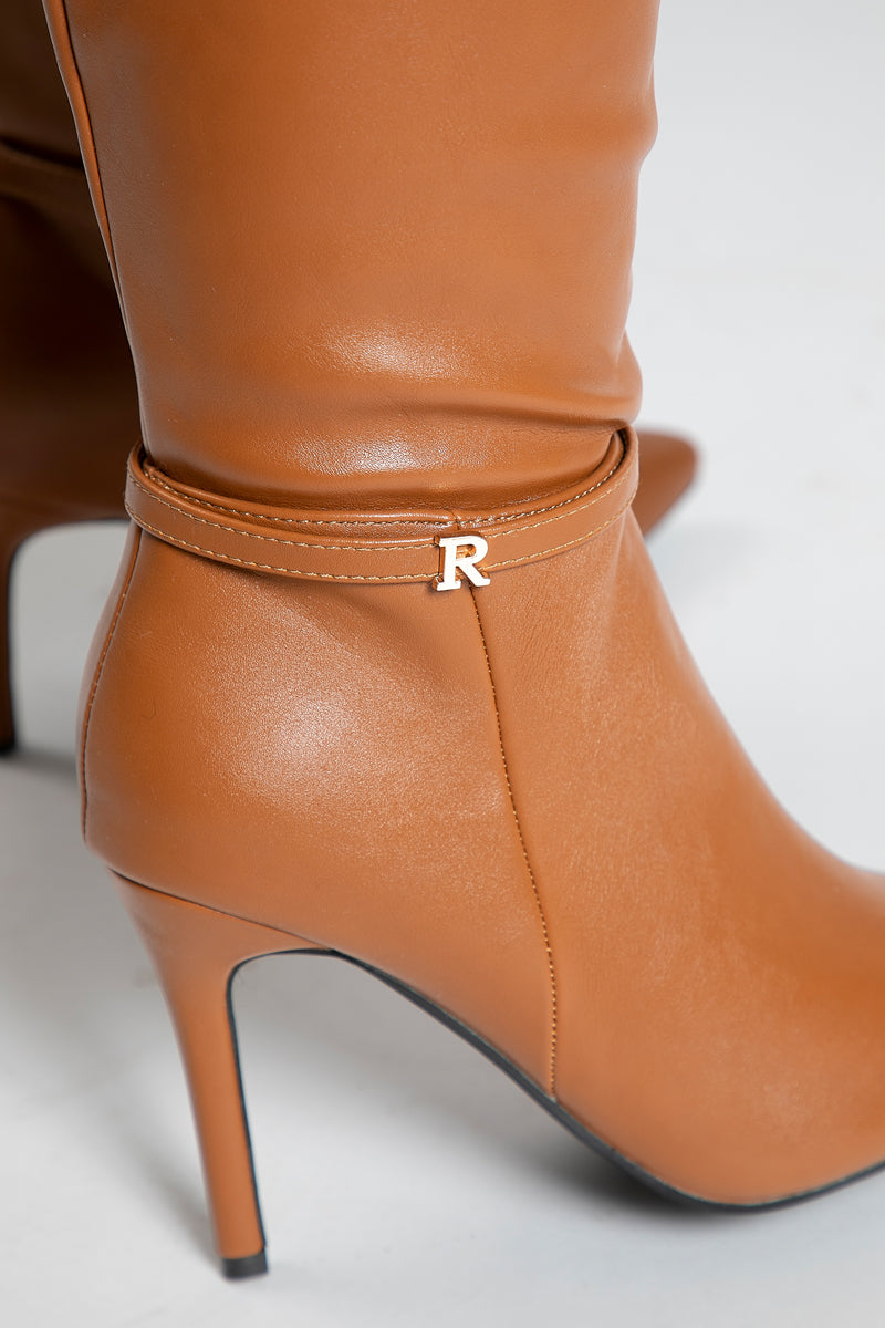 Leather & Lace-1  Boots