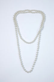 Classic Long Pearl Necklace