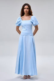 تنورة ماكسي بحزام