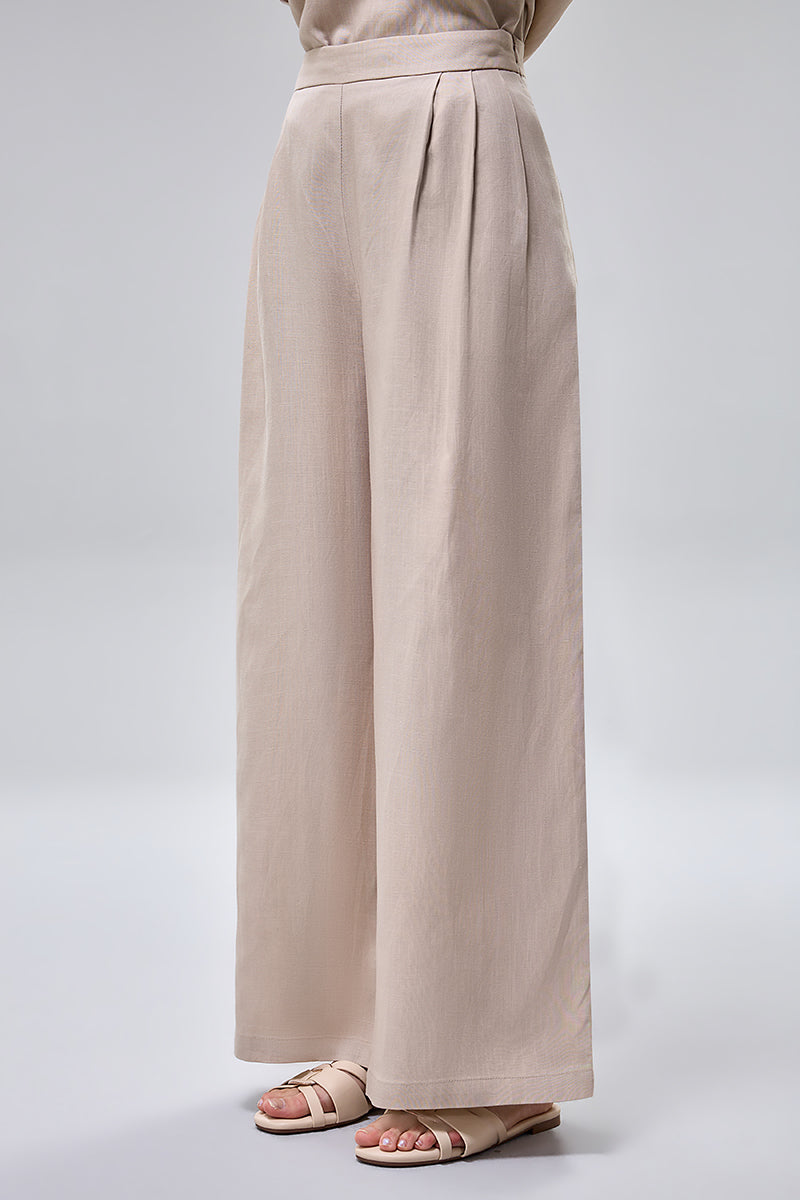 Wide Leg Tailored Pants