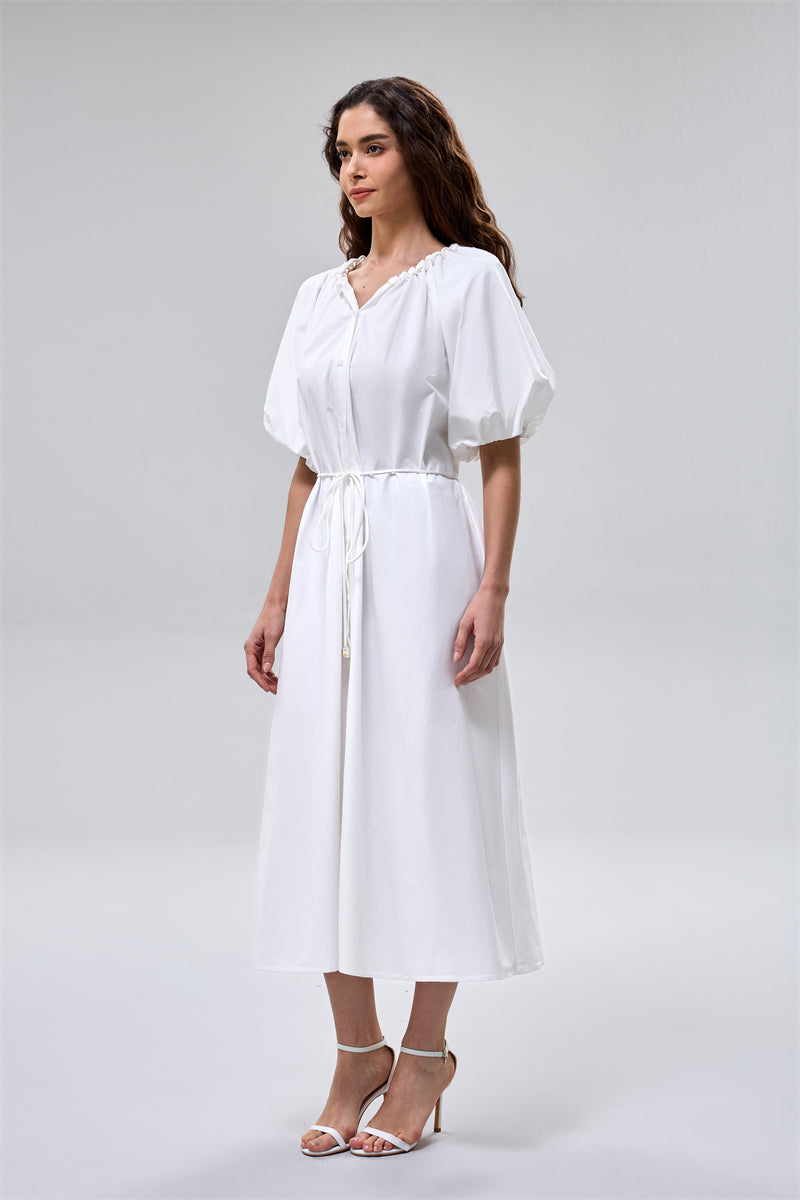 فستان ميدي بازرار امامية