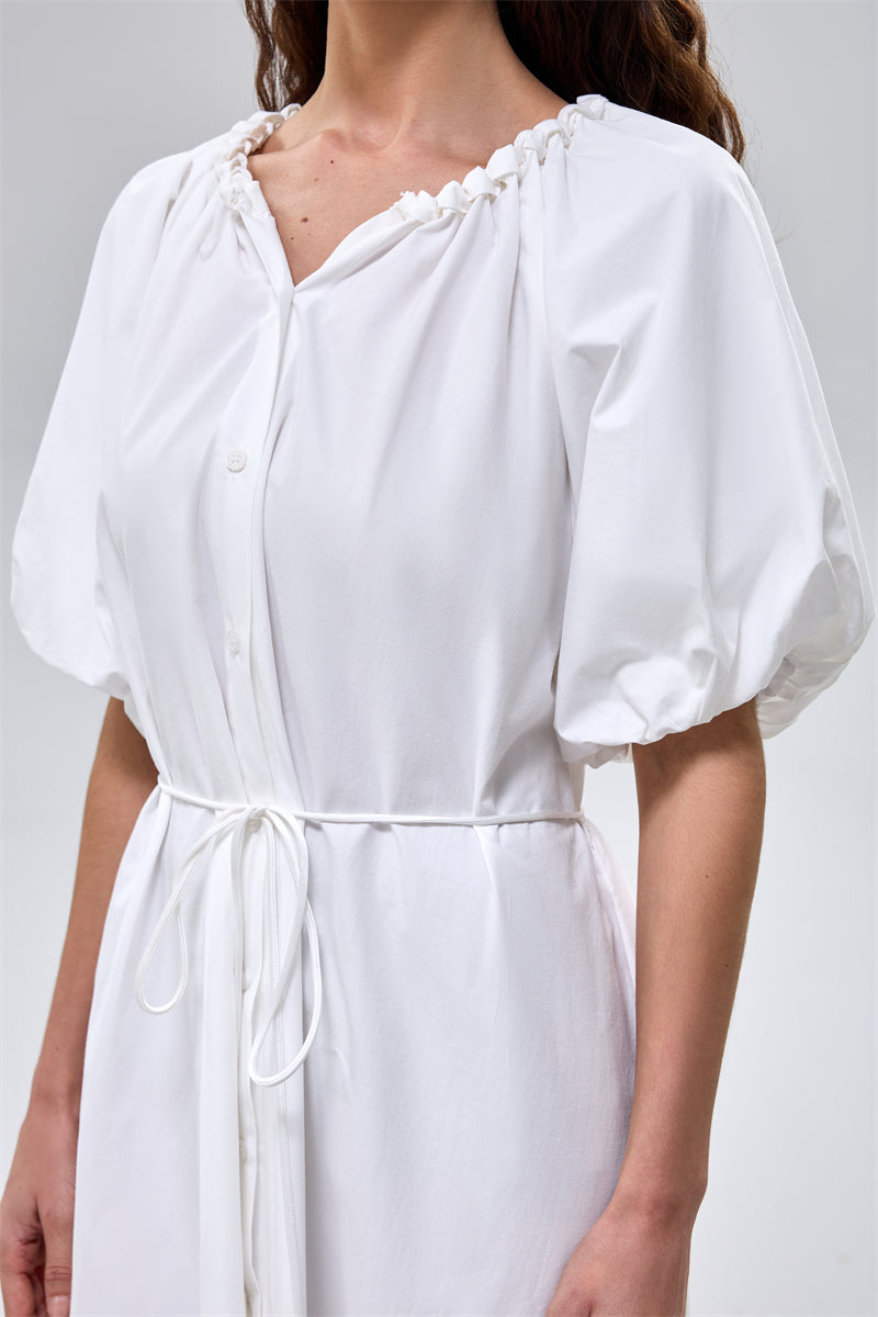 فستان ميدي بازرار امامية