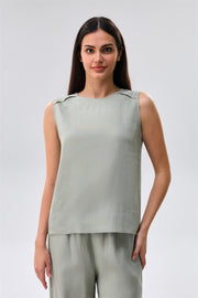 Sleeveless Minimal Top
