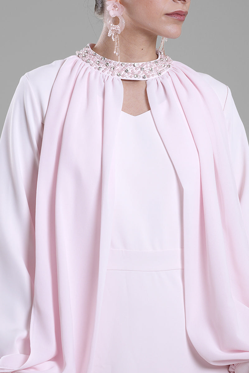 فستان ماكسي بكتف واحد