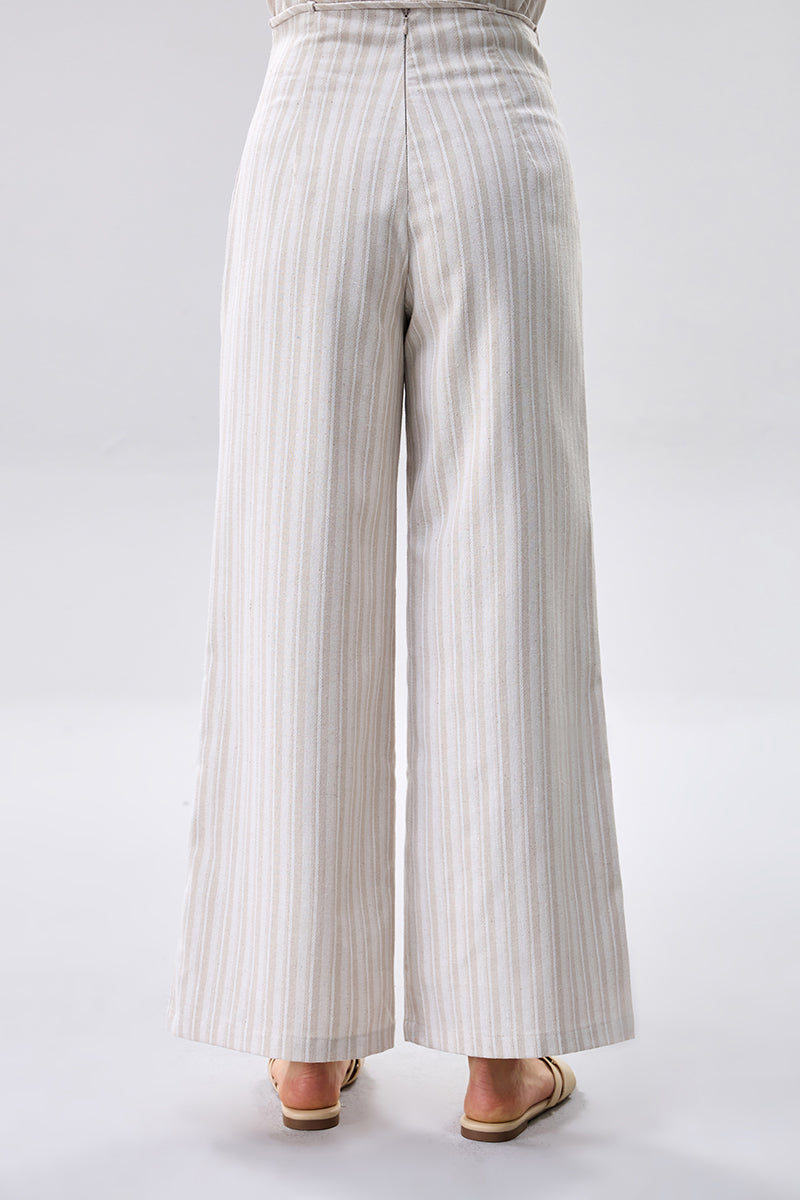 Striped Wide Leg Pants