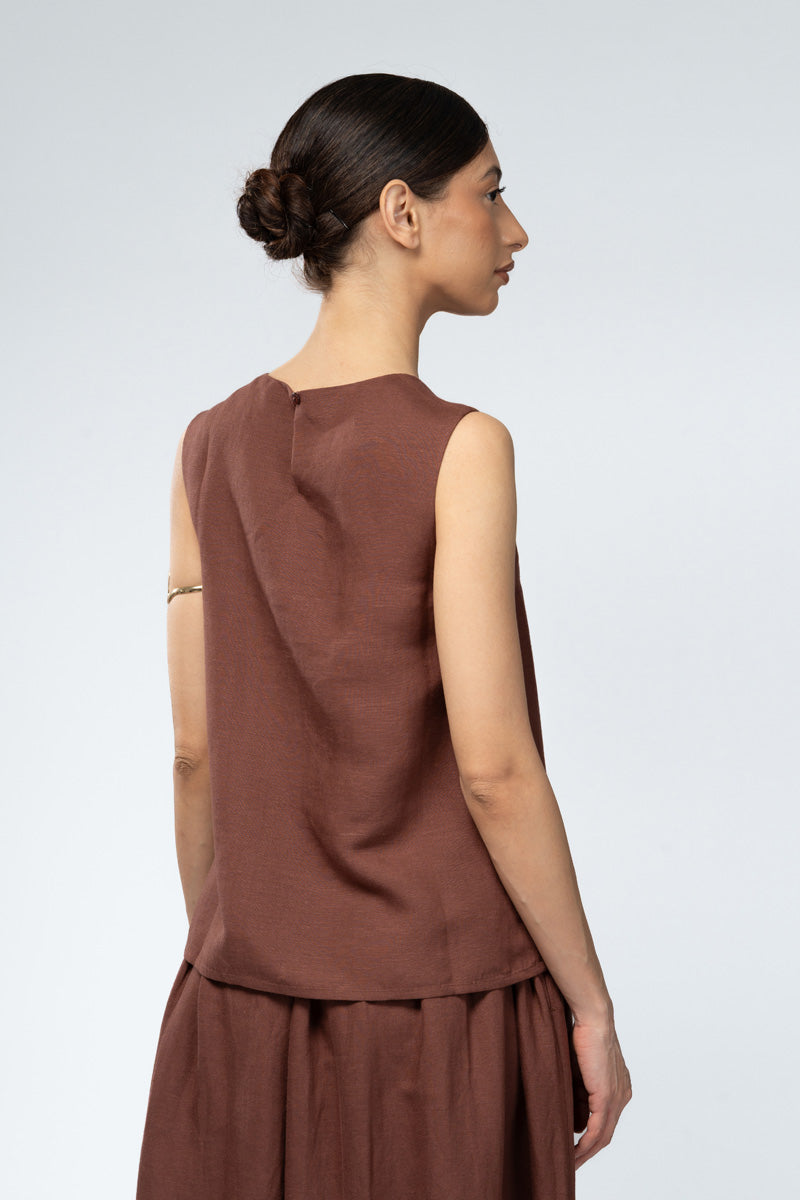 Sleeveless Minimal Top