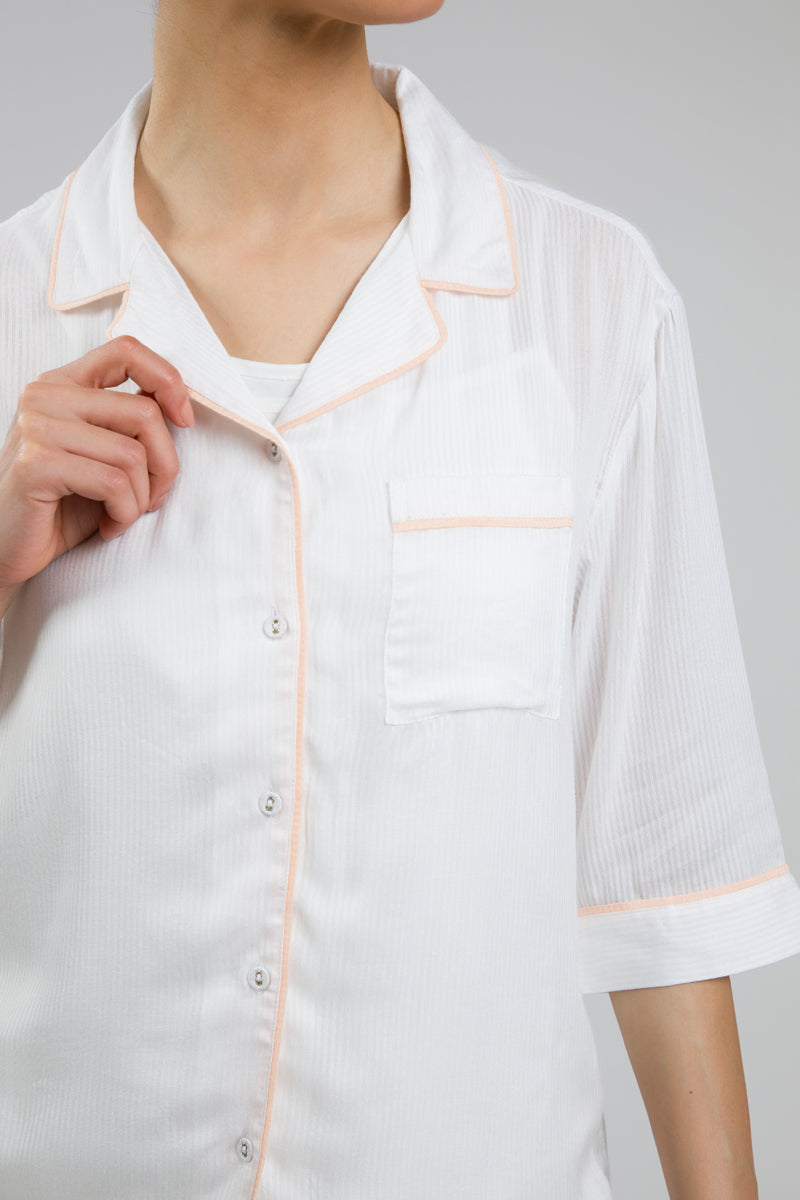 Striped Pyjama Shirt