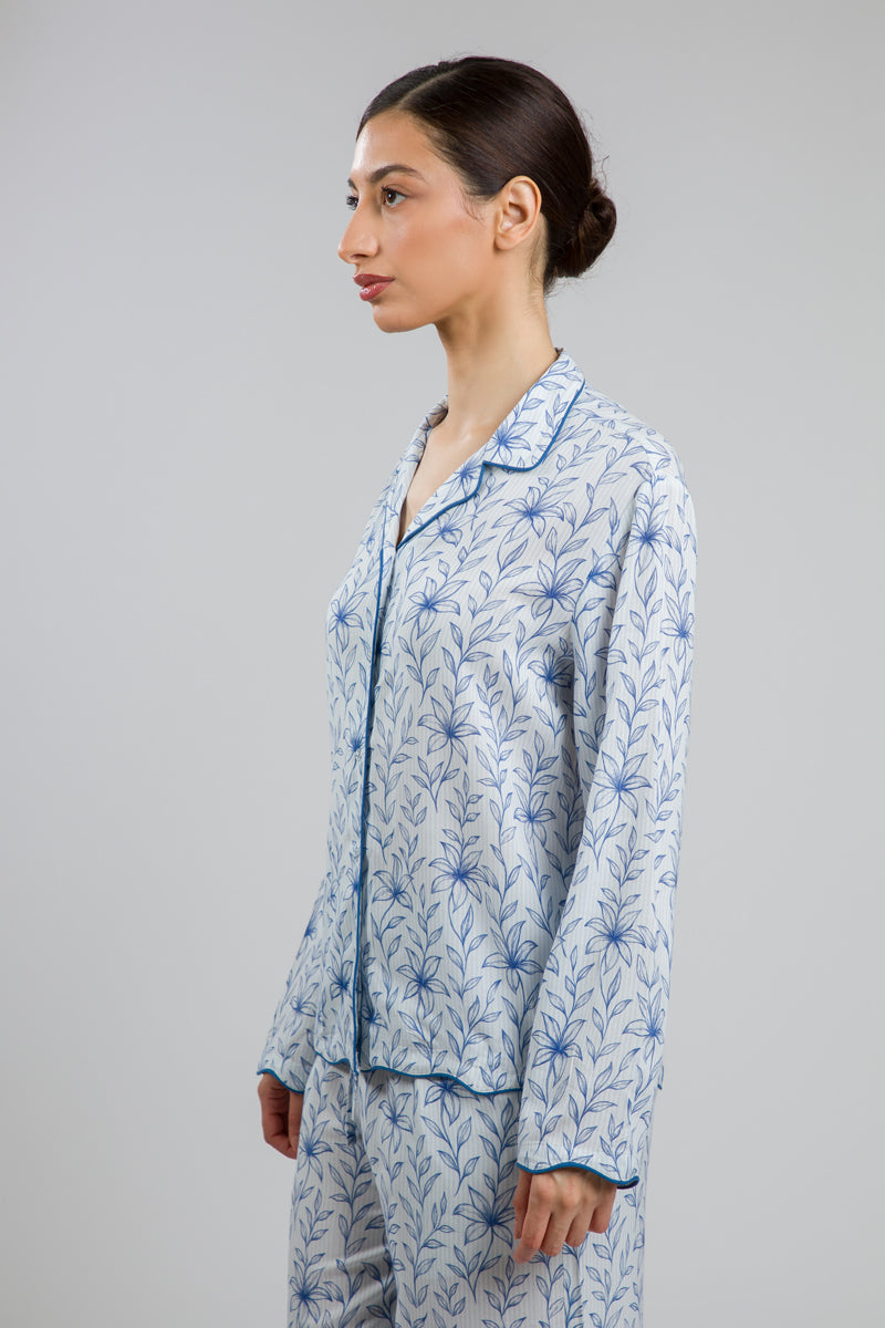 Floral Pyjama Shirt