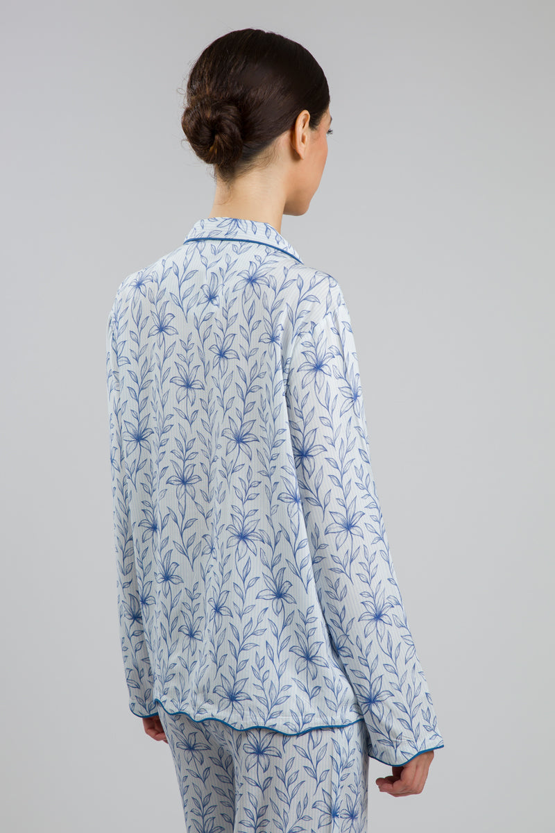 Floral Pyjama Shirt