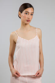 Striped Pyjama Cami Top