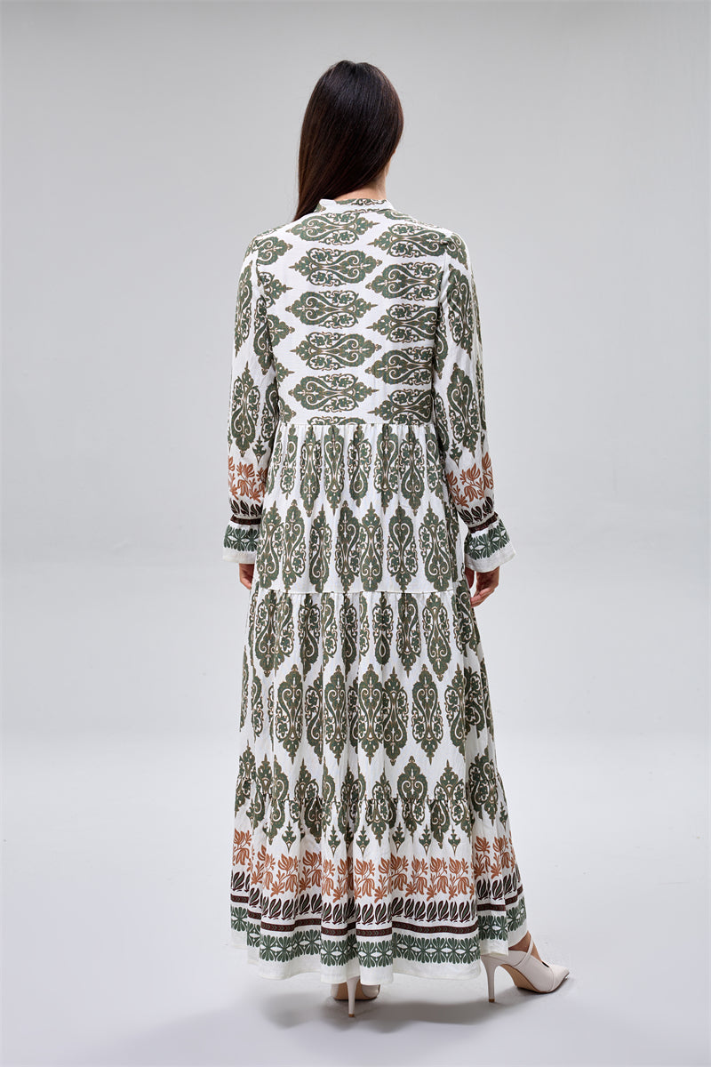 Printed Maxi Dress