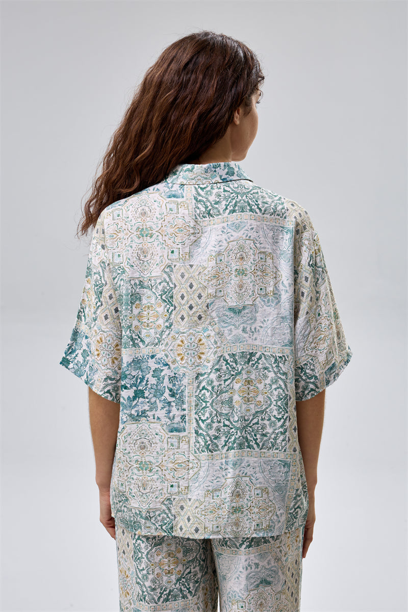 Printed Short Sleeve Shirt