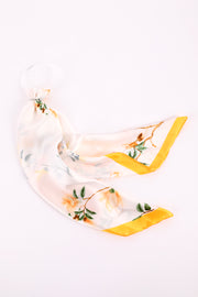 Floral Printed Square Scarf