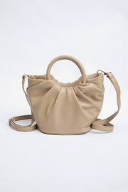 Ruched Handle Crossbody Bag