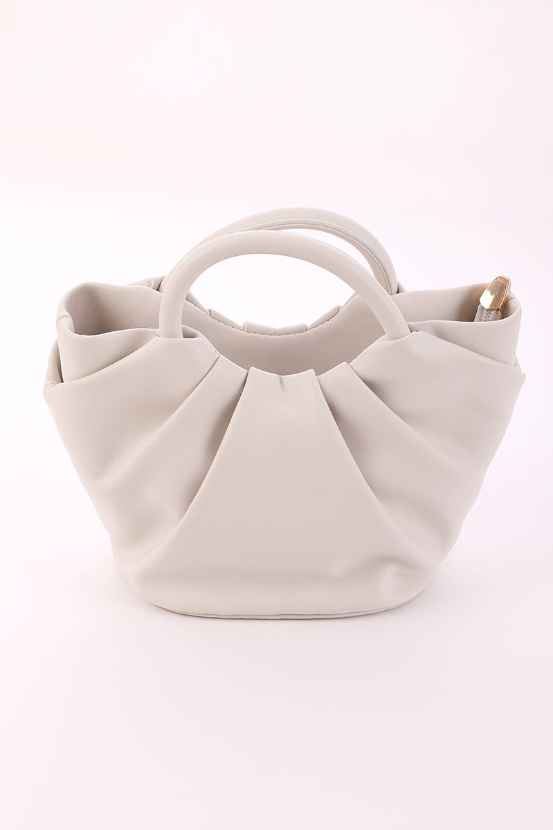 Ruched Handle Crossbody Bag