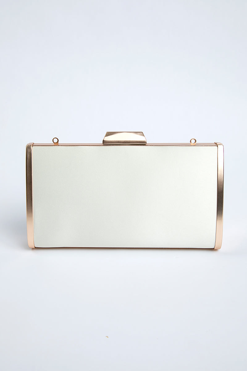 Floral Embellished Clutch Bag