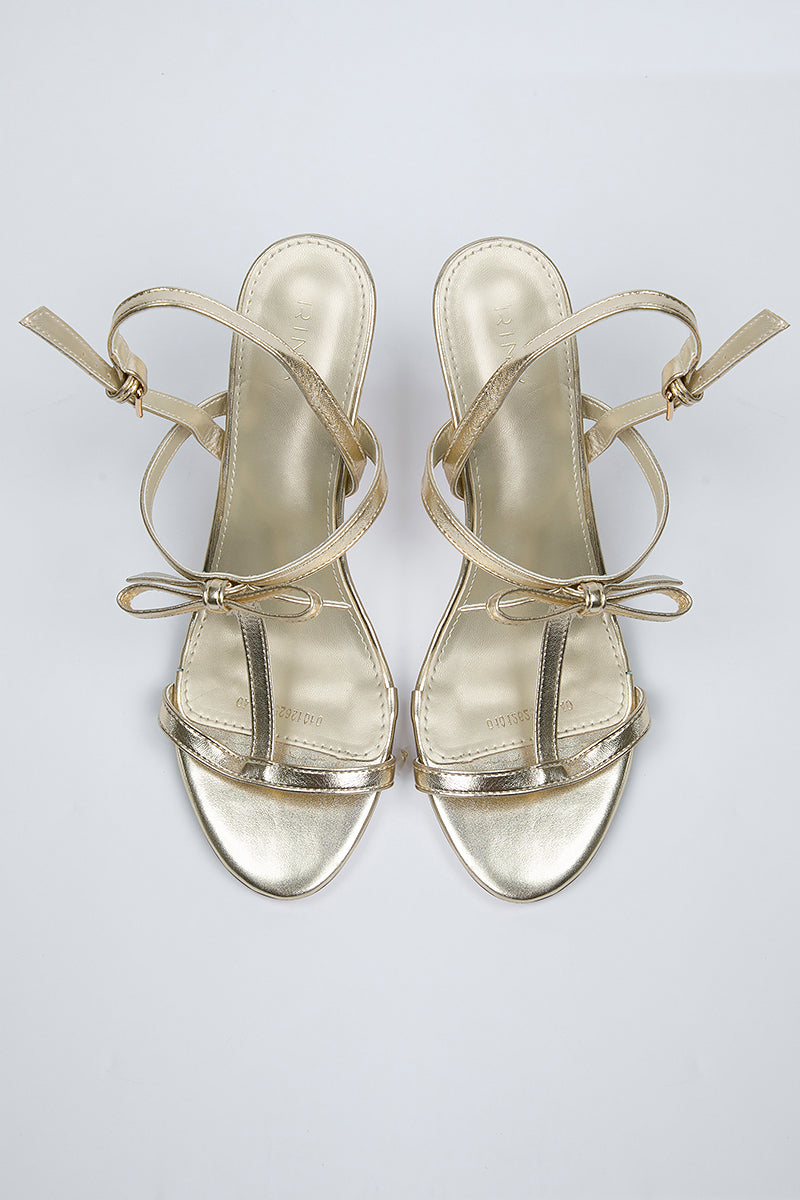 Bow Detail Strap Sandals