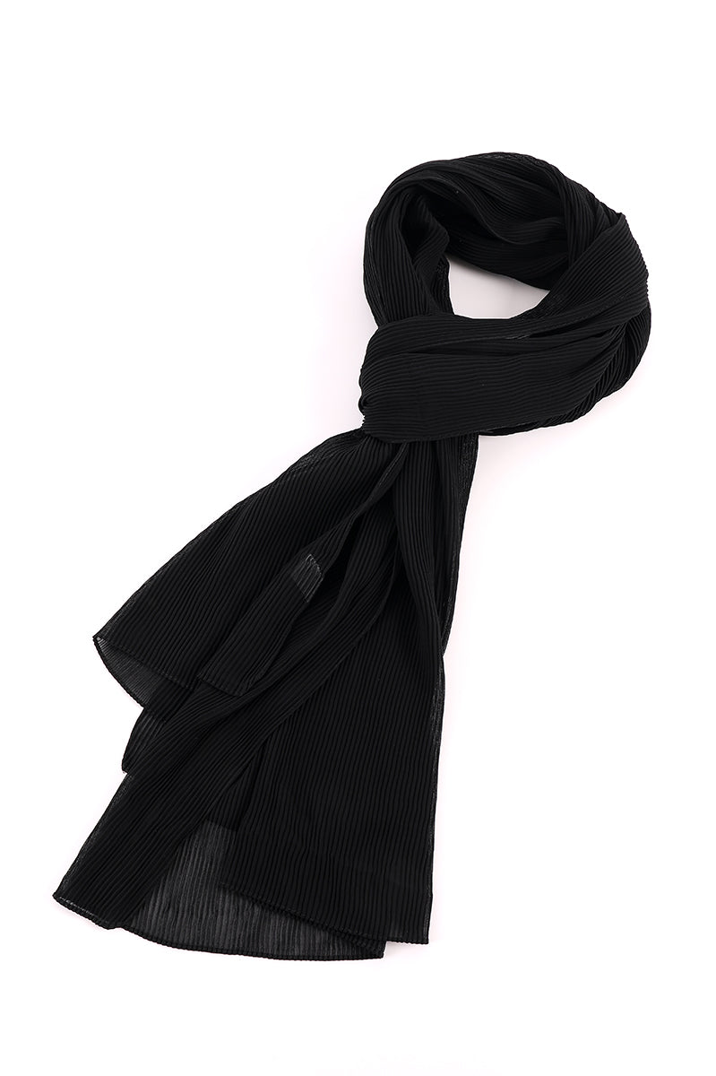 Pleated Lightweight Scarf