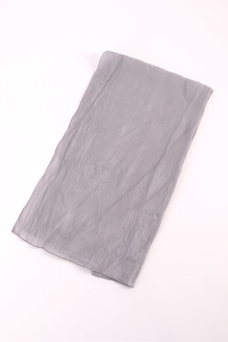 Pleated Lightweight Scarf