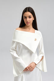 Women Cape Style Elegant Top