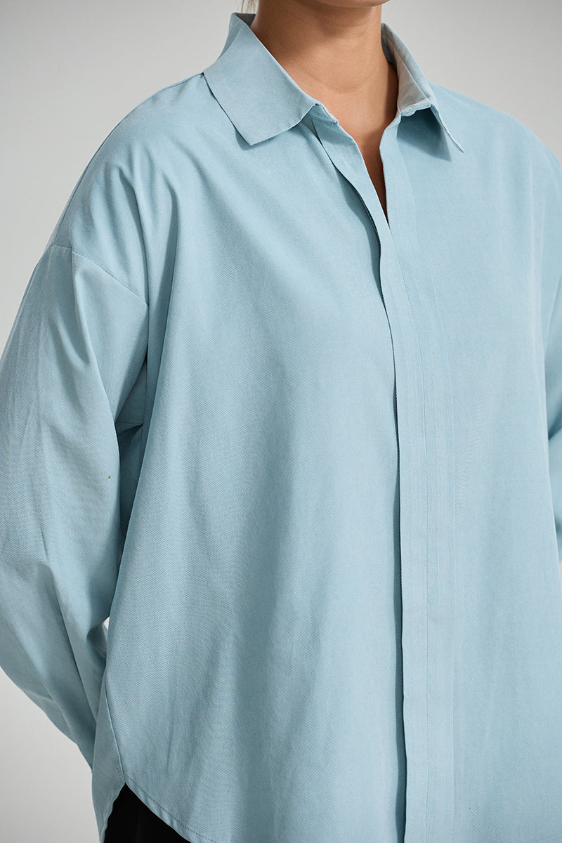 Long Sleeve Relaxed Fit Shirt
