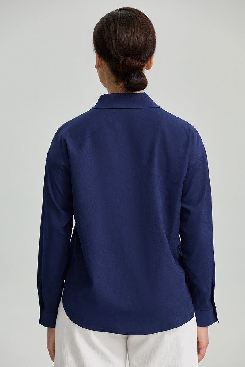 Long Sleeve Relaxed Fit Shirt